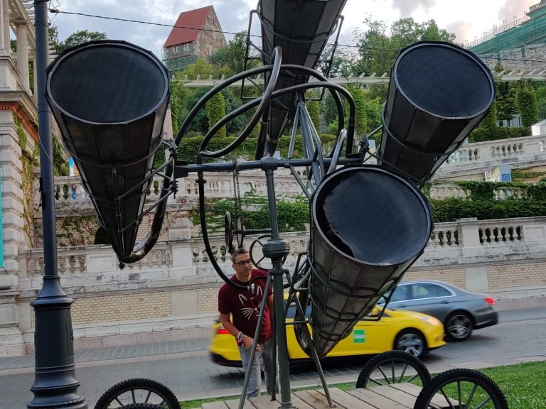 Gavin looks at a historical 'audio radar' in Budapest.